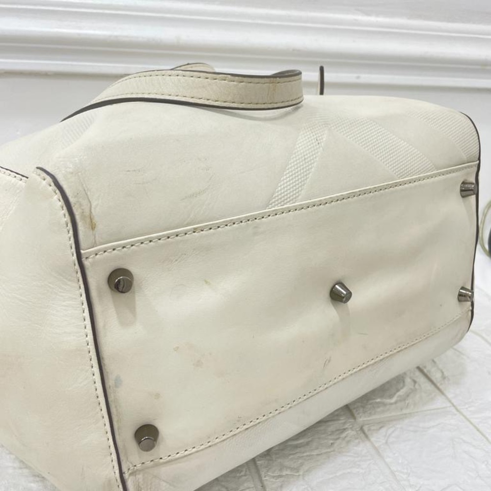 Burberry leather Canterbury tote bag - Picture 7 of 11